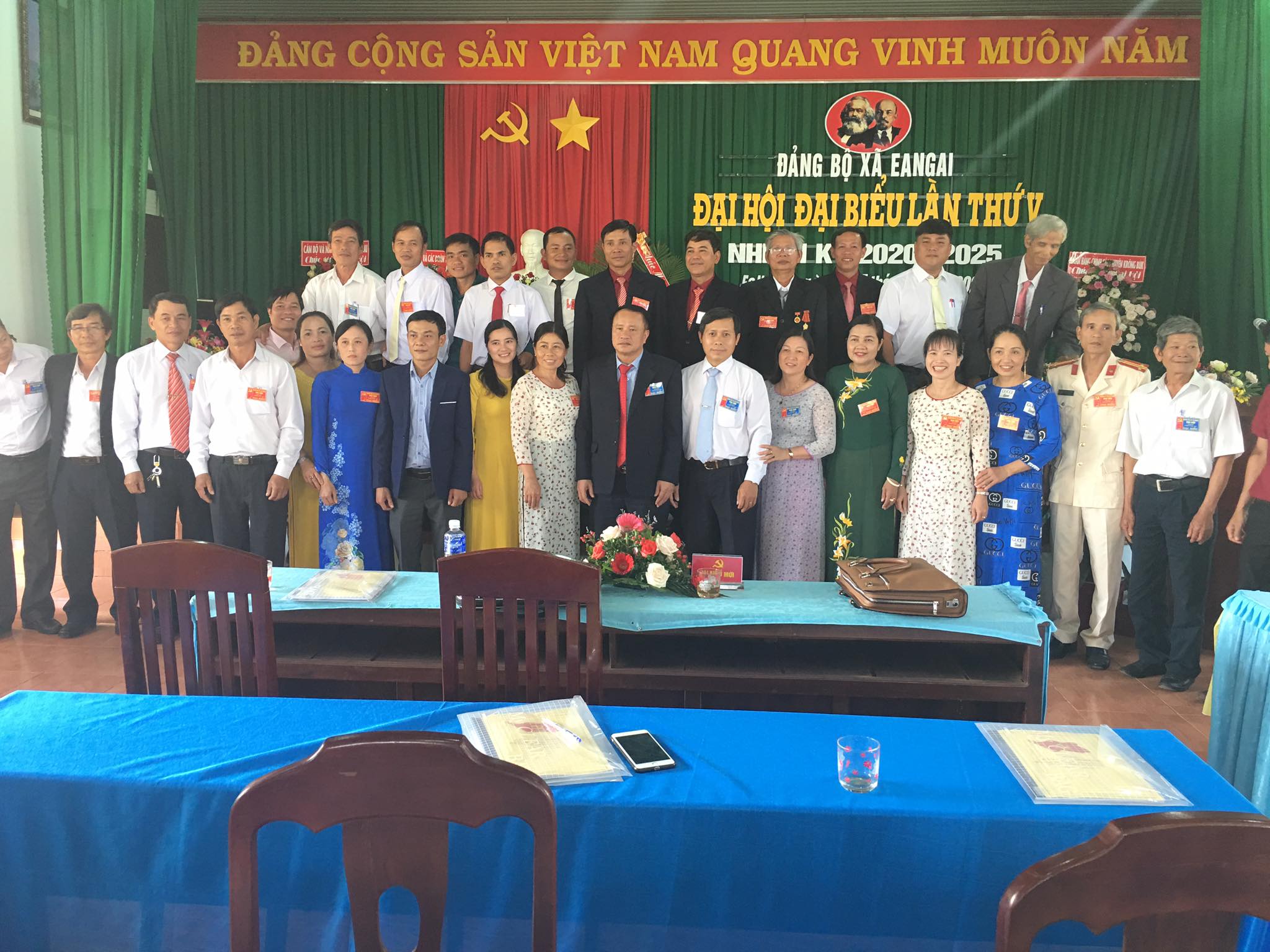 Đảng bộ xã Ea Ngai tổ chức Đại hội đại biểu lần thứ V, nhiệm kỳ 2020 -2020